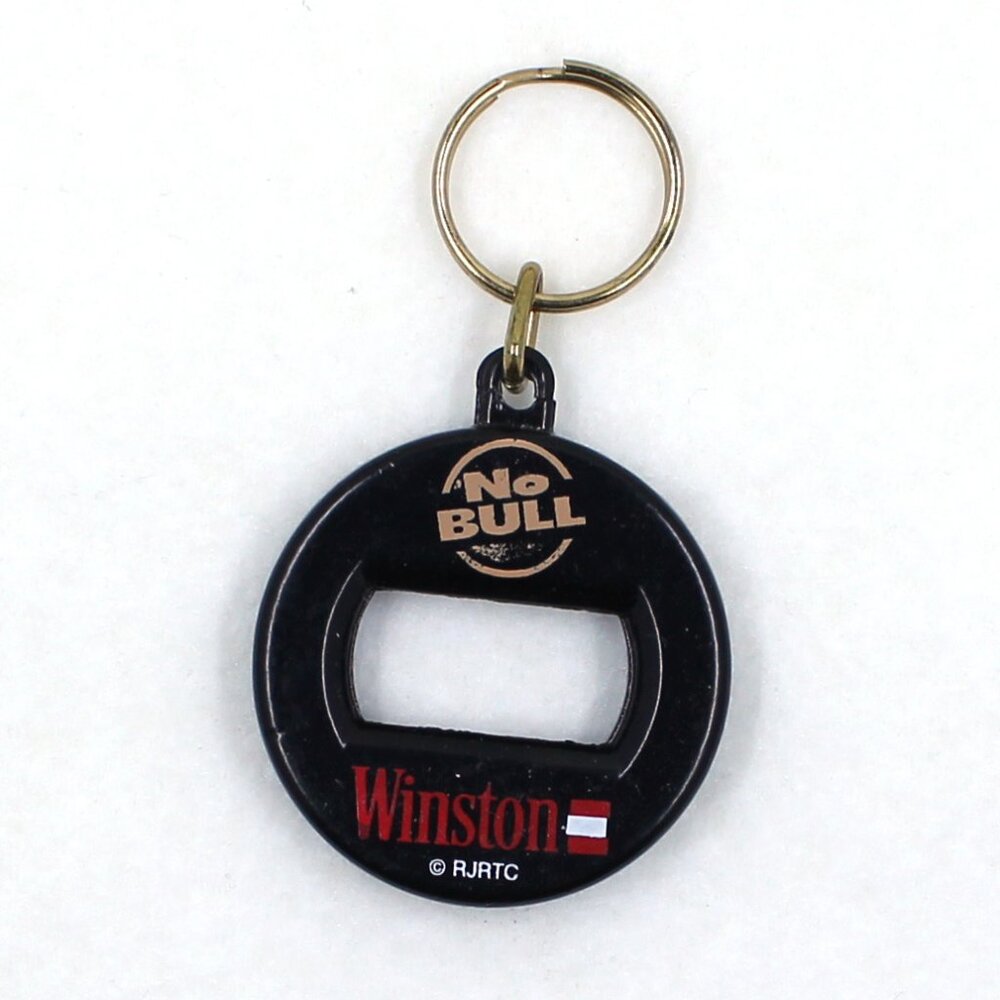 Preowned Winston No Bull Beverage Key With Gold Tone Split Ring